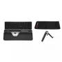 Contour RollerMouse Red Plus WL Travel Kit — wireless RF, formato tastiera full-size, nero, include mouse e poggiapolsi