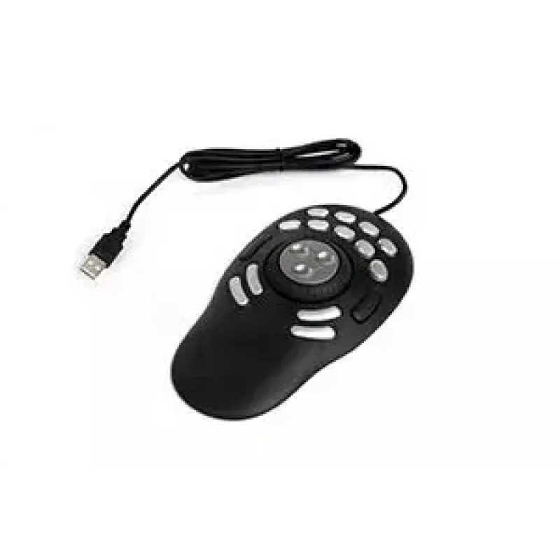 Dispositivo di controllo multimediale Contour PRO v2 – USB, argento/nero, 43×77,5×11,5 mm
