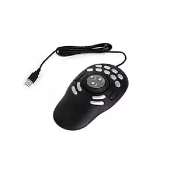 Dispositivo di controllo multimediale Contour PRO v2 – USB, argento/nero, 43×77,5×11,5 mm