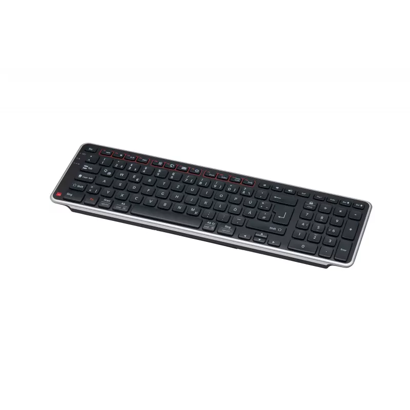 Contour Design Balance tastiera DE, wireless, full-size (100%), wireless, RF wireless + USB, interruttori a forbice, QWERTZ, nero
