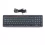 Contour Design Balance tastiera DE, con filo, full-size (100%), wireless, RF wireless + USB, QWERTZ, nero