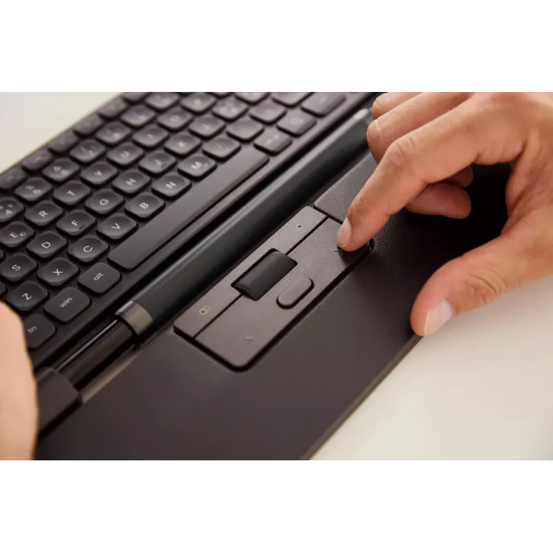 Contour Design RollerMouse Pro slim poggiapolsi in pelle vegana, wireless