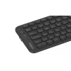 Tastiera Contour Balance Mid-Size wireless — Contour; layout Pan-Nordic, RF wireless + Bluetooth, 106 tasti, interruttori a forbice, nero