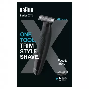 Trimmer Braun XT3200 nero batteria ricaricabile nickel-metallo idruro NiMH 45 min