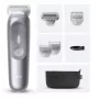 Rifinitore corpo Braun Series 7 BG7550 grigio batteria ricaricabile agli ioni di litio