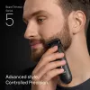 Braun BeardTrimmer 5 BT5500 rifinitore barba batteria 20 2 cm bagnato e asciutto nero