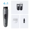 Braun AIO3500 tagliacapelli/rifinitore nero, grigio 14 nickel-metallo idruro (NiMH)