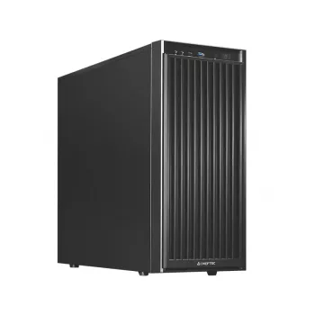 Case per computer CHIEFTEC BW-01B-OP midi tower ATX/ITX, supporta 6×3,5 pollici + 4×2,5 pollici, 2×5,25 pollici, posteriore 1×120 mm, SGCC, nero, 200×510×465 mm