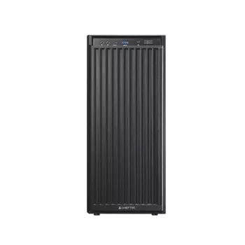 Case per computer CHIEFTEC BW-01B-OP midi tower ATX/ITX, supporta 6×3,5 pollici + 4×2,5 pollici, 2×5,25 pollici, posteriore 1×120 mm, SGCC, nero, 200×510×465 mm