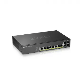 Zyxel GS2220-10HP-EU0101F switch di rete managed L2 Gigabit Ethernet (10/100/1000) Power over Ethernet (PoE) nero