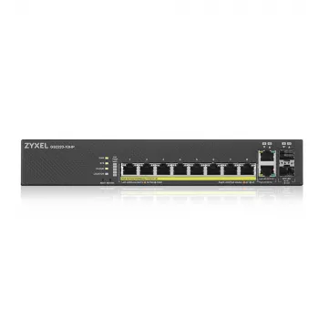 Zyxel GS2220-10HP-EU0101F switch di rete managed L2 Gigabit Ethernet (10/100/1000) Power over Ethernet (PoE) nero