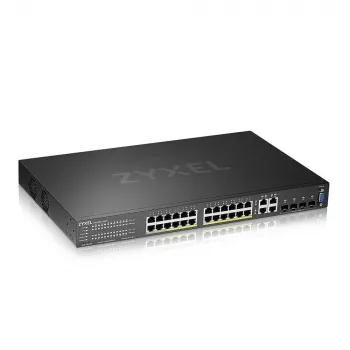 Zyxel GS2220-28HP-EU0101F switch di rete managed L2 Gigabit Ethernet (10/100/1000) Power over Ethernet (PoE) nero
