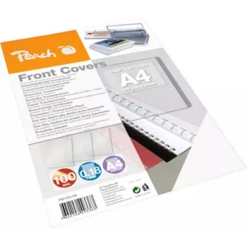 Peach 510013 copertina per rilegatura A4 trasparente 100 pezzi