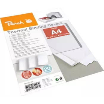Peach 313312 cartella per rilegatura A4 bianco 20 pz.