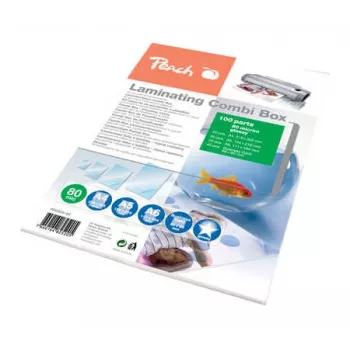 Peach 510408 Pellicole plastificanti 100 pz.