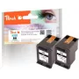 Peach 319611 Cartuccia d'inchiostro 2 pz. compatibile resa standard nero