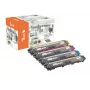 Peach 0F111929 Cartuccia toner 4 pz. nero, ciano, magenta, giallo