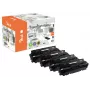 Peach PT707 Cartuccia toner 4 pz. compatibile nero, ciano, magenta, giallo