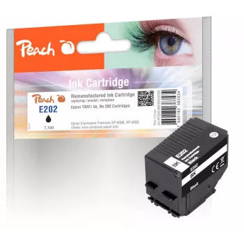 Peach PI200-668 Cartuccia d'inchiostro 1 pz. compatibile resa standard nero