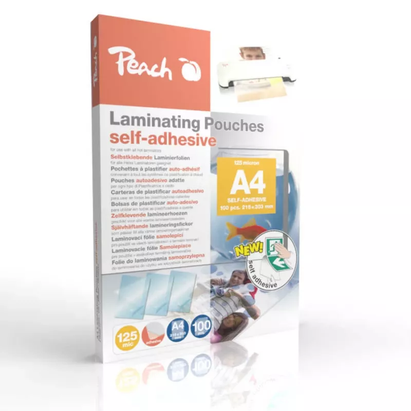 Peach S-PP525-17 Pellicola per laminazione A4