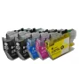Peach PI500-378 cartuccia d'inchiostro 5 pz. compatibile resa alta (XL) nero, ciano, magenta, giallo