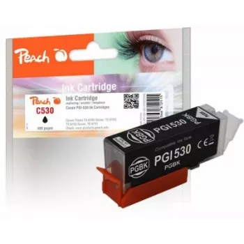 Peach PI100-497 cartuccia d'inchiostro 1 pz. compatibile resa standard nero