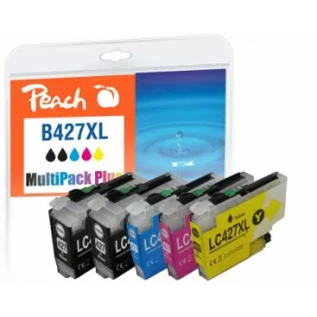 Peach PI500-402 cartuccia d'inchiostro 6 pz. compatibile resa alta (XL) nero, ciano, magenta, giallo