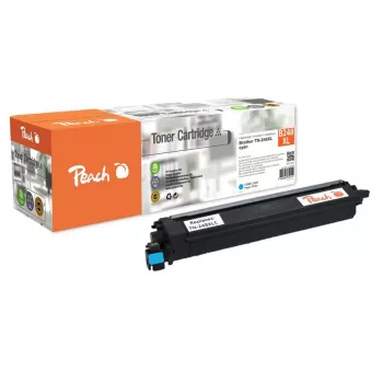 Peach Toner per Brother TN-248XL, ciano, rigenerato, 2.300 pagine (PT1361)