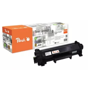 Peach modulo toner nero, compatibile con Brother TN-2510, 1200 pagine, nero, 1 pz.