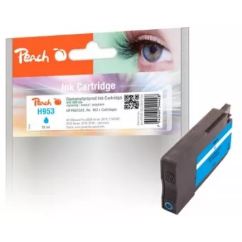 Peach PI300-922 cartuccia d'inchiostro 1 pz. compatibile resa standard ciano