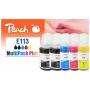 Peach 321323 cartuccia d'inchiostro 5 pz. compatibile resa standard nero, ciano, magenta, giallo
