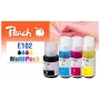 Peach 321328 cartuccia d'inchiostro 4 pz. compatibile standard nero, ciano, magenta, giallo