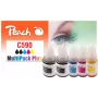 Peach 321339 cartuccia d'inchiostro 5 pz. compatibile resa standard nero, ciano, magenta, giallo