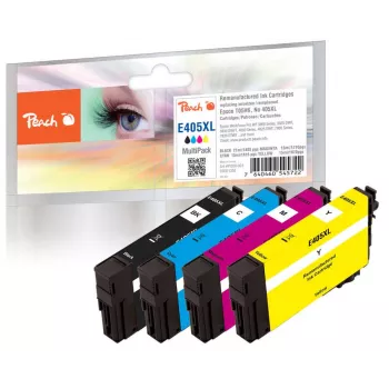 Peach 0F321358 cartuccia d'inchiostro 4 pz. compatibile resa alta (XL) nero, magenta, giallo, ciano