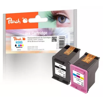 Peach PI300-948 Cartuccia d'inchiostro 2 pz. compatibile nero, magenta, giallo, ciano