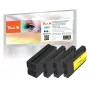 Peach 6ZC70AE Cartuccia d'inchiostro 4 pz. compatibile nero, ciano, magenta, giallo