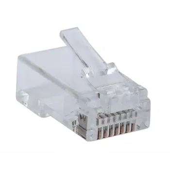 Intellinet 791090 connettore per fili RJ45 trasparente