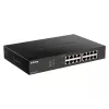 D-Link switch smart managed 24 porte PoE Gigabit, managed, L2, Gigabit Ethernet (10/100/1000), full duplex, Power over Ethernet (PoE), montaggio a rack