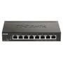 D-Link switch smart managed 8 porte PoE Gigabit, managed, L2/L3, Gigabit Ethernet (10/100/1000), full duplex, Power over Ethernet (PoE)