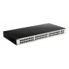 D-Link DGS-1210-52/ME managed L2 Gigabit Ethernet (10/100/1000) 1U nero