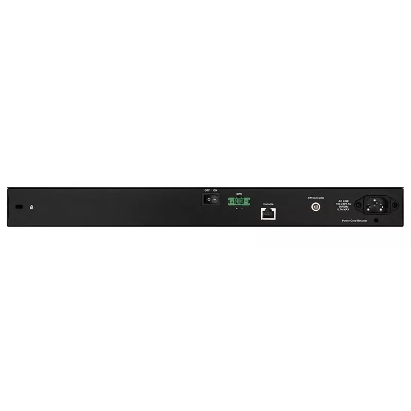 D-Link DGS-1210-52/ME managed L2 Gigabit Ethernet (10/100/1000) 1U nero