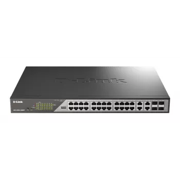 D-Link DSS-200G-28MPP switch di rete managed L2 Gigabit Ethernet (10/100/1000) Power over Ethernet (PoE) 1U grigio