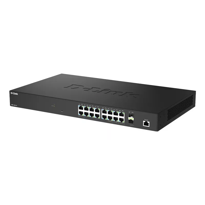 D-Link switch smart managed 18 porte 2.5G Multi-Gigabit con 2 porte 10G SFP+