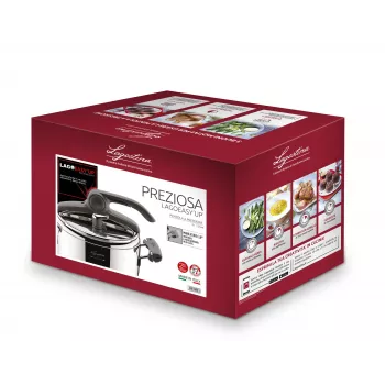 Lagostina Preziosa 012018010505 pentola a pressione 5 L acciaio inox
