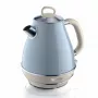 Ariete 2869 Bollitore Vintage, acciaio inox, 1,7 L, spegnimento automatico, 2000 W, per acqua, tè e bevande alle erbe, blu pastello