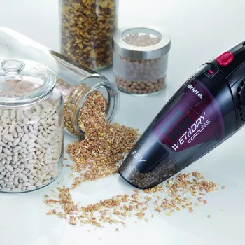 Ariete Wet & Dry cordless, aspiratore per liquidi e solidi, filtrazione, materasso, specchio, gradini, imbottiture, meccanico, 2 anno/i, senza sacchetto