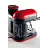 Ariete 1318 Moderna Macchina per caffè espresso con macinacaffè integrato, per chicchi di caffè e caffè macinato, monta latte Cappuccinatore, filtro per 1 e 2 tazze, 1080 W, 800 ml, rosso