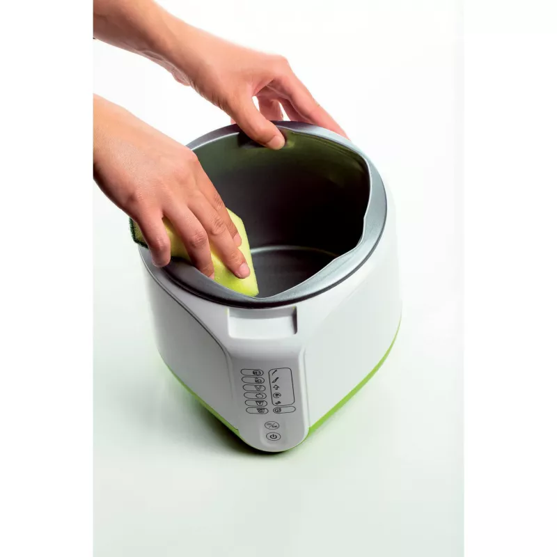 Ariete 615 B-Cheese Macchina per formaggio e yogurt, 6 programmi preimpostati, cestello antiaderente rimovibile, adatta a vegani e persone con intolleranze alimentari, ricettario completo, 500 W, bianco/verde