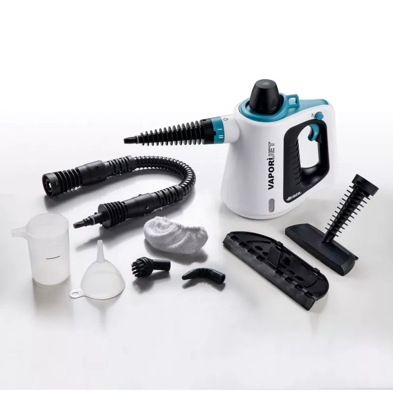 Ariete 4137/00 Pulitore a vapore portatile 0,25 l 1050 W bianco, azzurro
