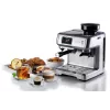 Ariete Macchina per caffè espresso 1312, Macchina per caffè espresso, 2 L, chicchi di caffè, macinacaffè integrato, 1600 W, argento
